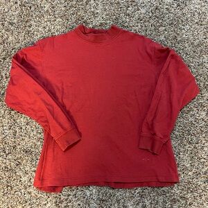 Daniel Cremieux Red Mock Neck